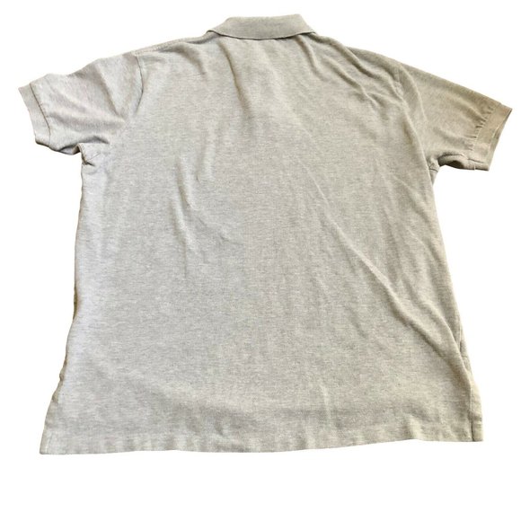 Polo by Ralph Lauren Men Short Sleeve 100% Cotton Polo Plain Gray, Size XL - Picture 2 of 7
